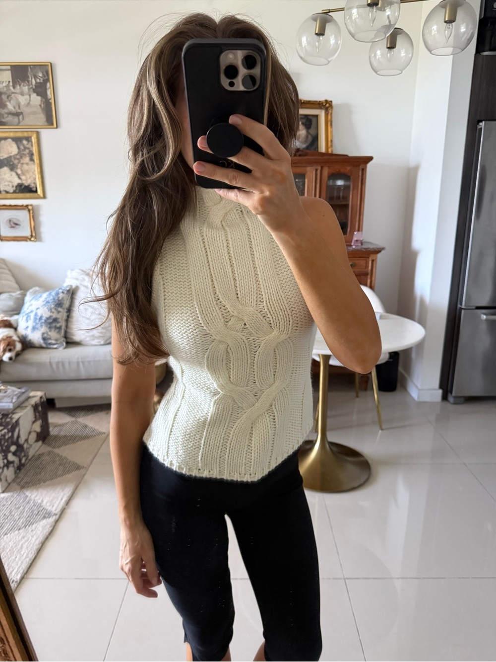 NWT Meshki Roberta Knit top
